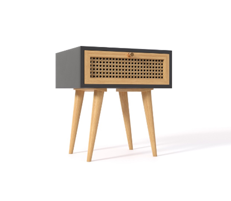 Rattan Drawer Pedestal