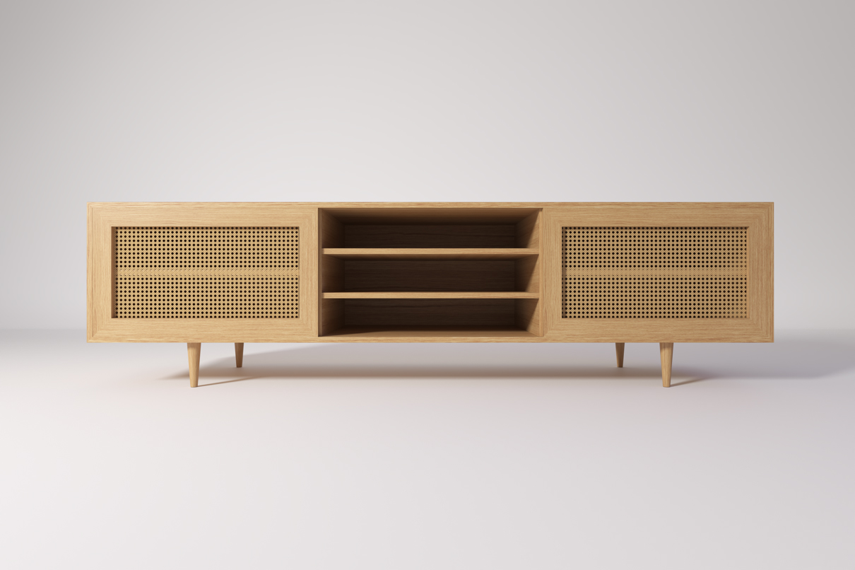 Rattan Media Unit - Image 2