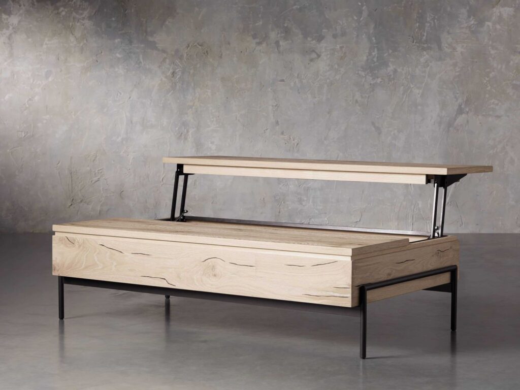 Storage Coffee Table Open - Image 6