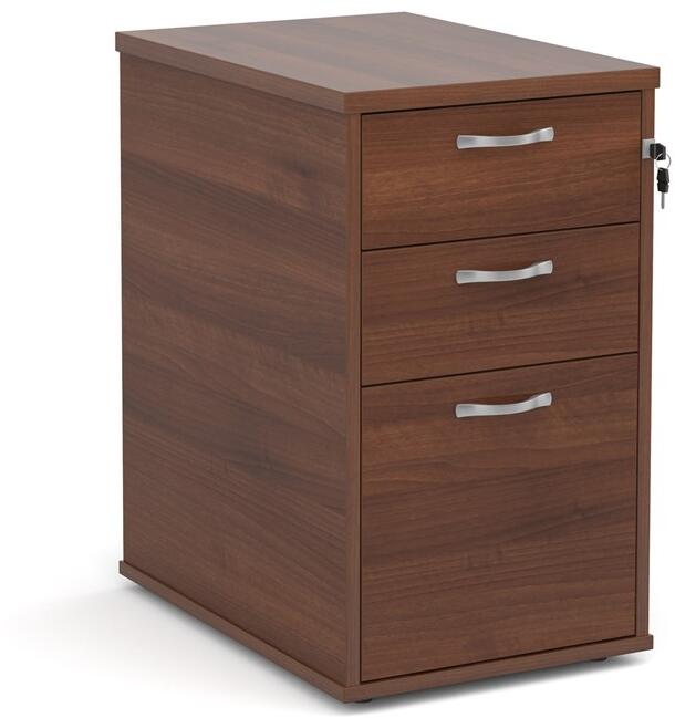 Pedestal 3 Drawer Desk High - Image 4