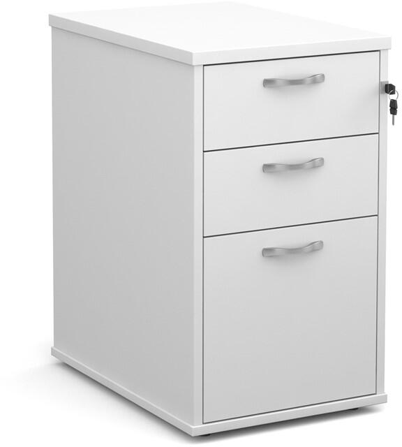 Pedestal 3 Drawer Desk High - Image 6