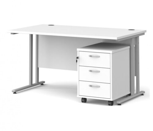 Urban Desk Cantilever 3 Drawer Mobile Pedestal