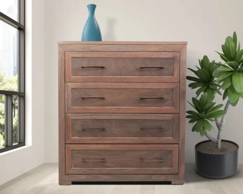 Serengeti 4 Drawer Wooden Chest