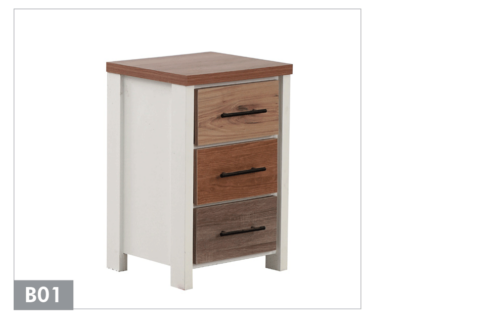 Bastille 3 Drawer Pedestal